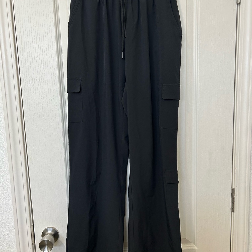 Laundry By Shelli Segal Women's Black Cargo Trousers